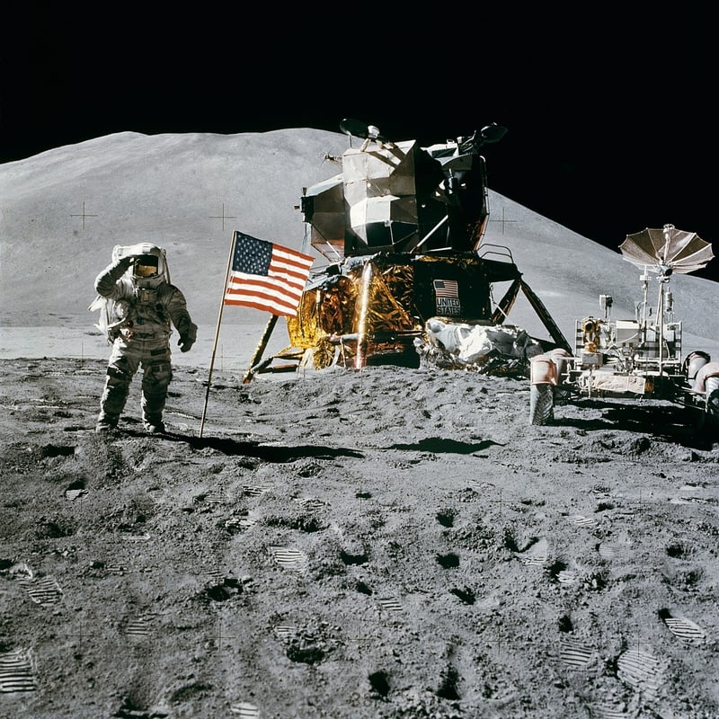Spacecraft in Space